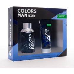 Benetton Colors Man Black EDT 100 ml For Men + 75 S.G