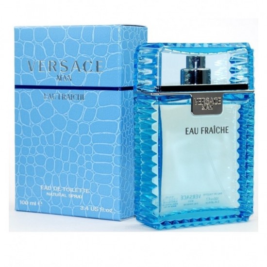 Versace Man Fraiche EDT 100 ml For Men Versace Man Fraiche EDT 100 ml For Men