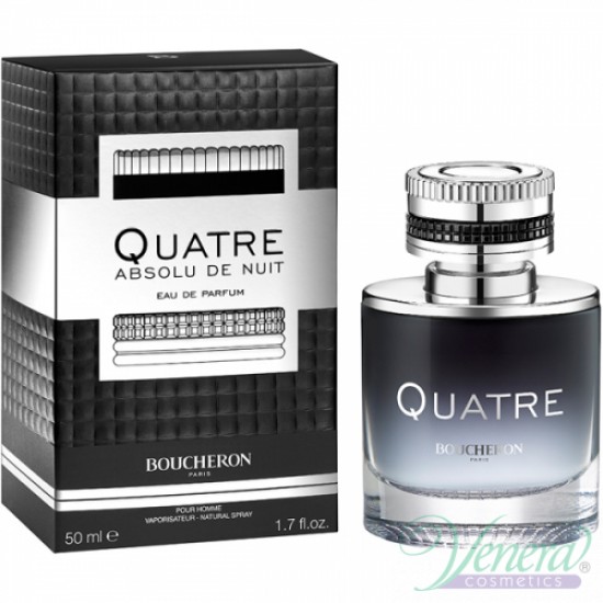 Boucheron Quatre Absolu De Nuit EDP 50 ml For Men Boucheron Quatre Absolu De Nuit EDP 50 ml For Men