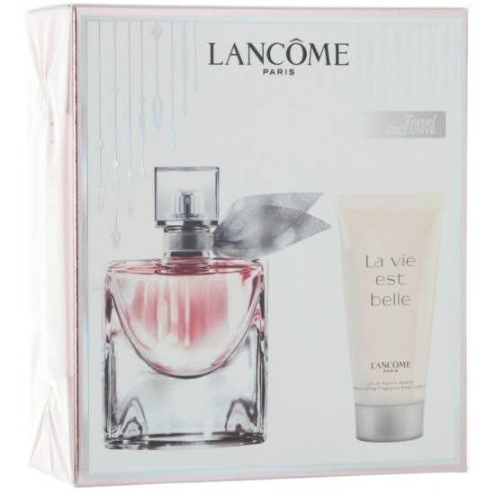 Lancome La Vie Est Belle  EDP 50 ml For Women + 50 ml Body Losion